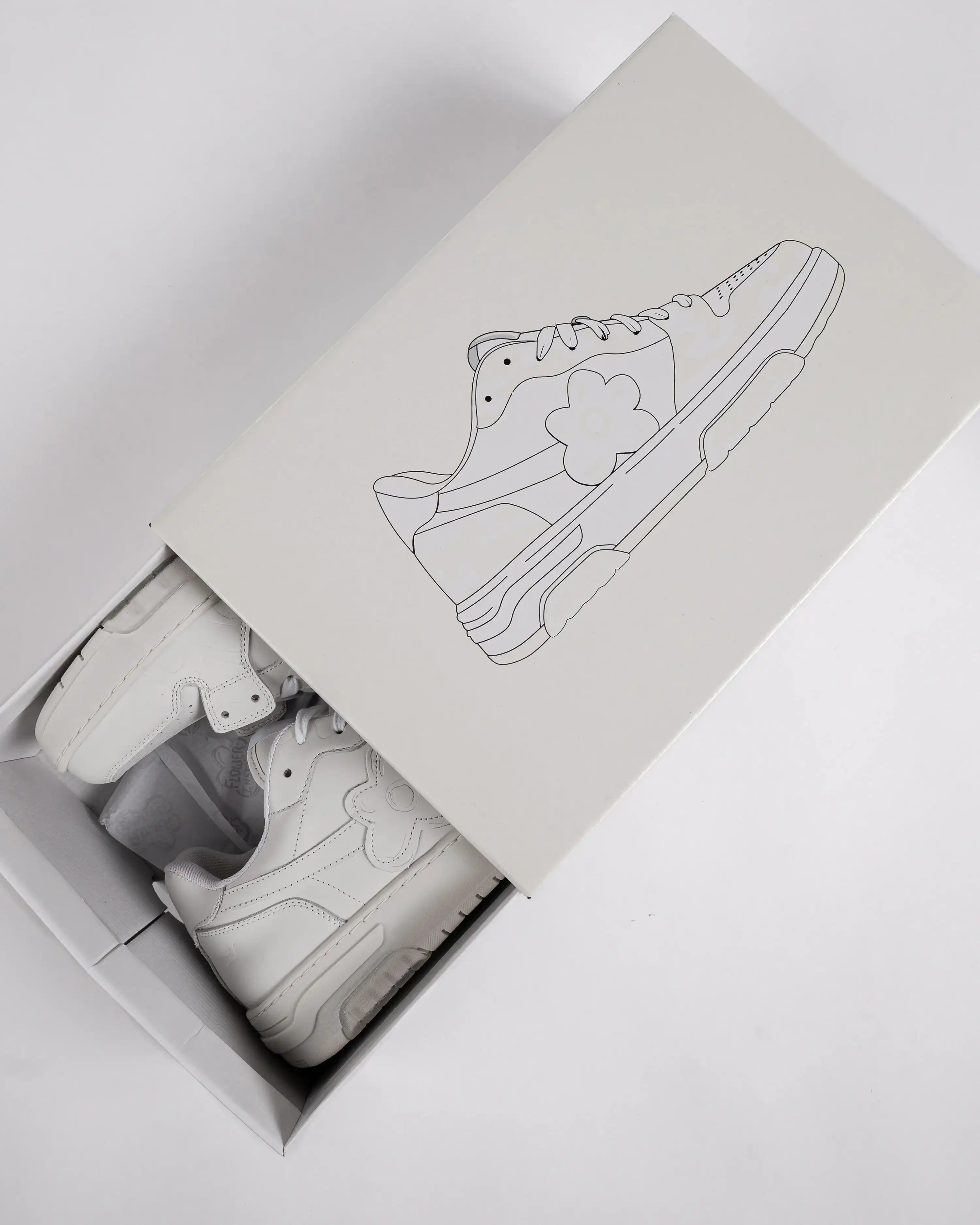 SNEAKERS FLIN PURE WHITE - Image 7