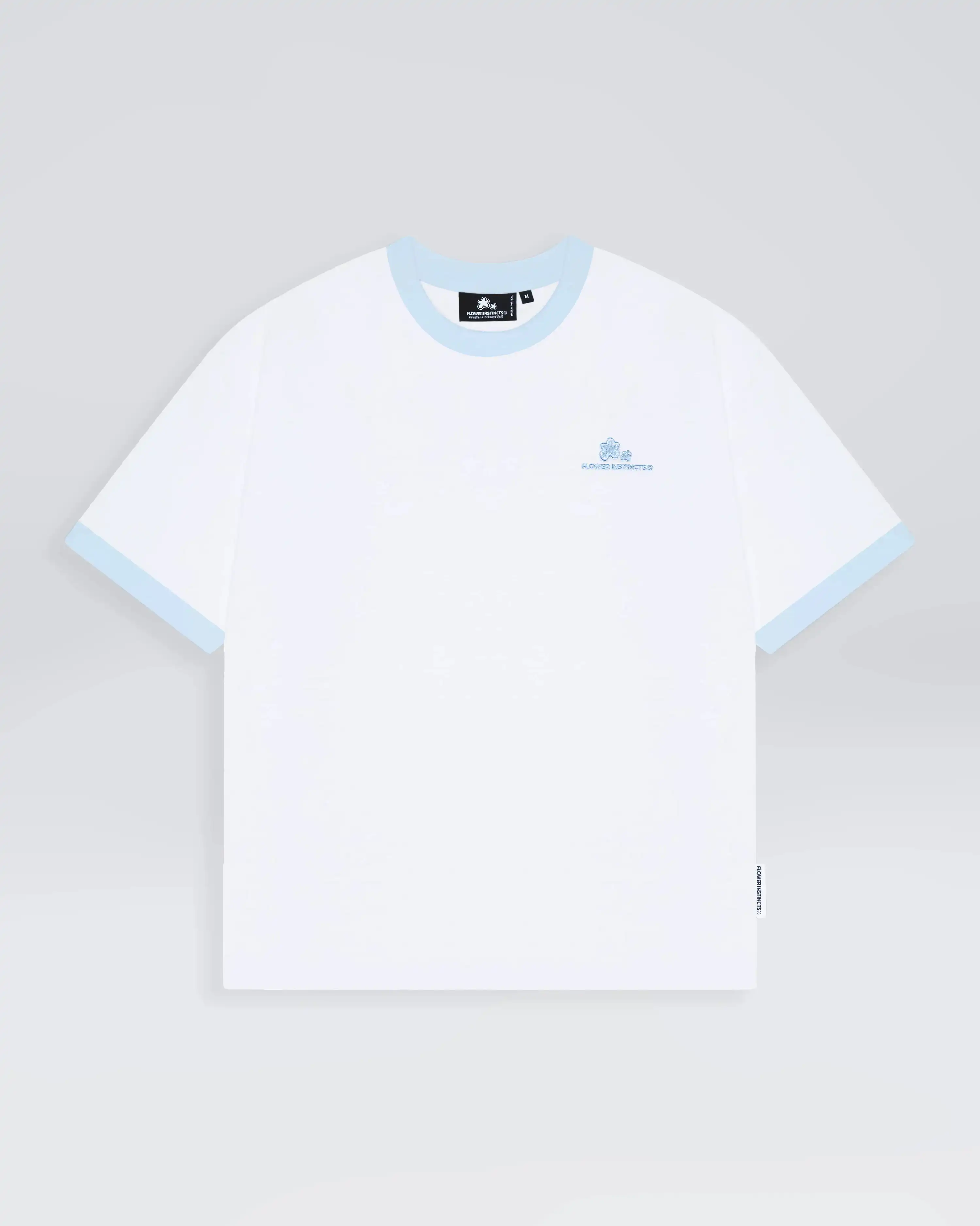 TEE FLOWER BLUE/WHITE - Image 2