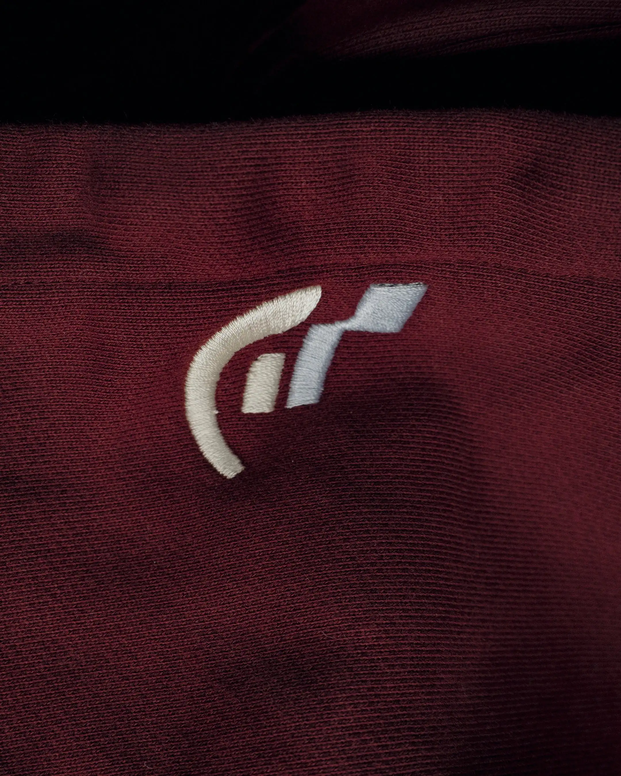 HOODIE FLOWER GTR HEAVY RED BORDEAUX - Image 7
