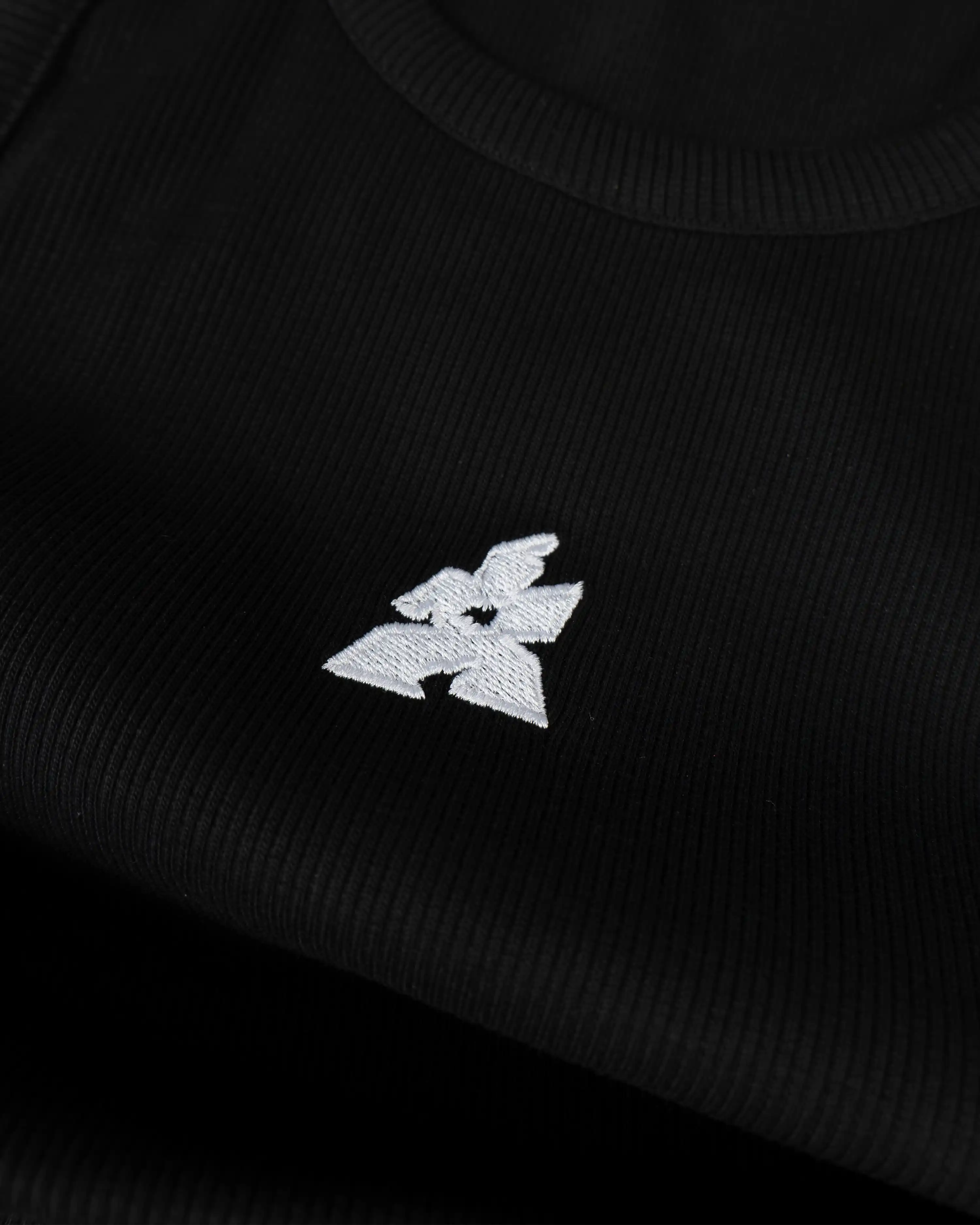 TANK TOP FLOWER BLACK - Image 3