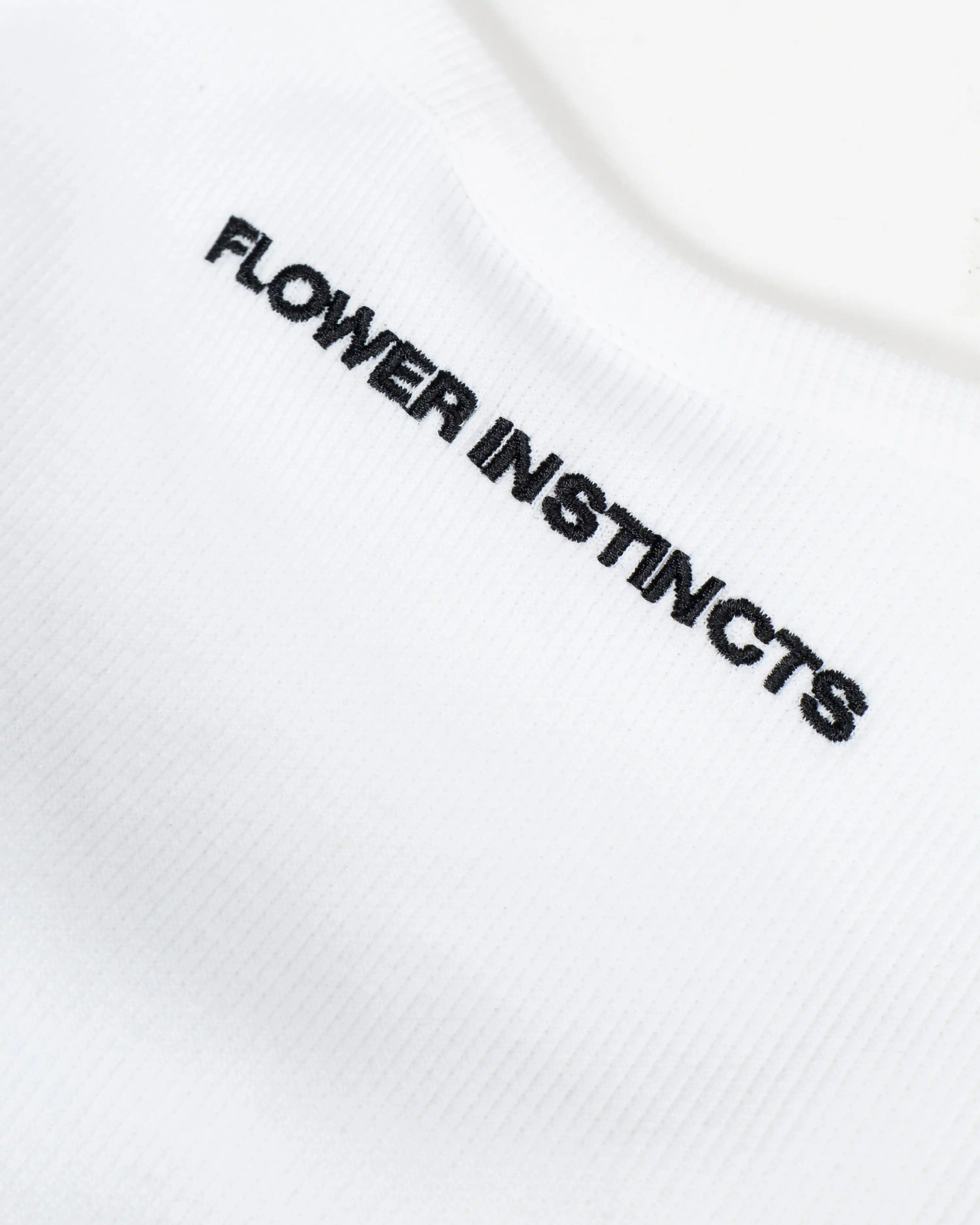 TANK TOP FLOWER WHITE - Image 4