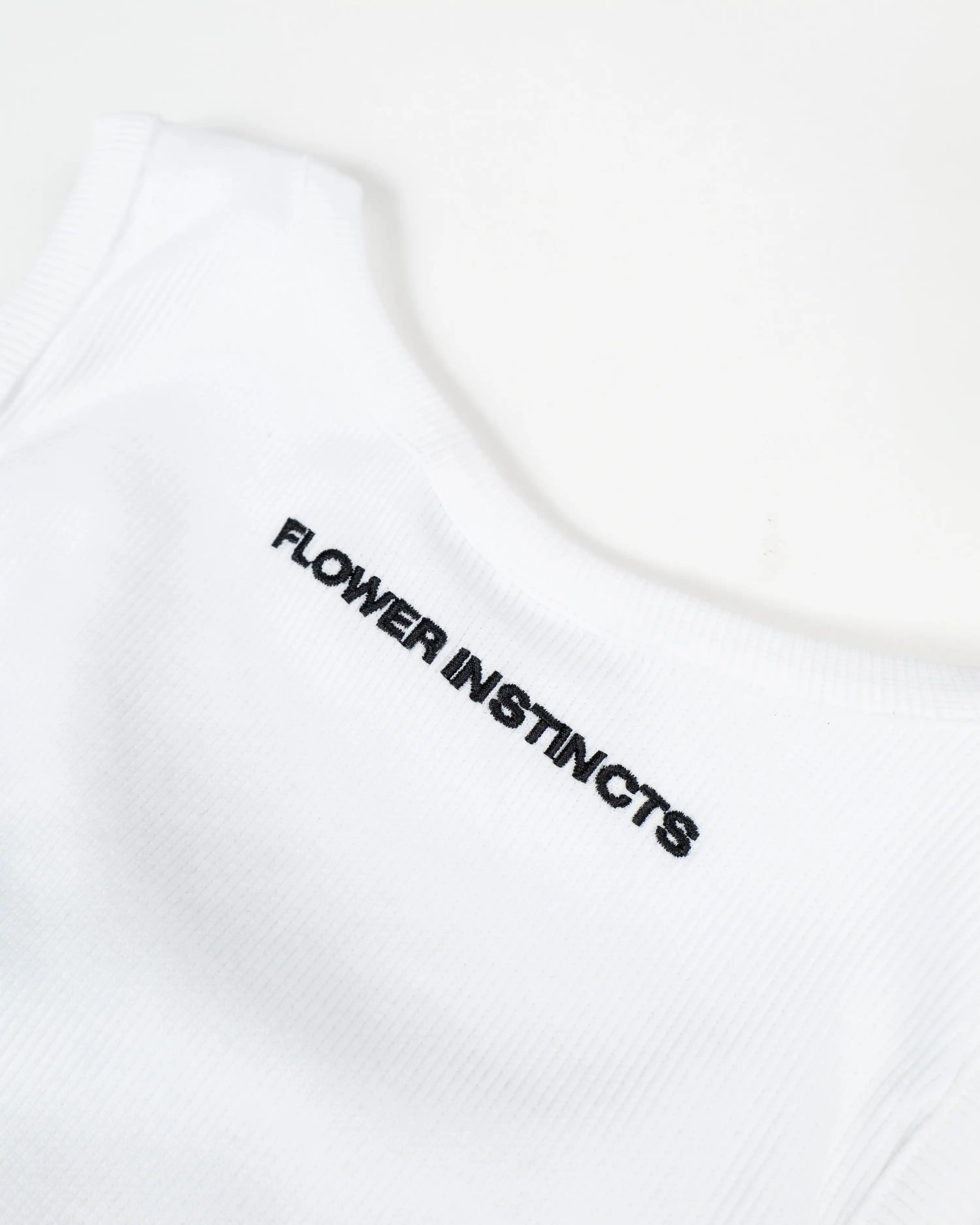 TANK TOP FLOWER WHITE - Image 6