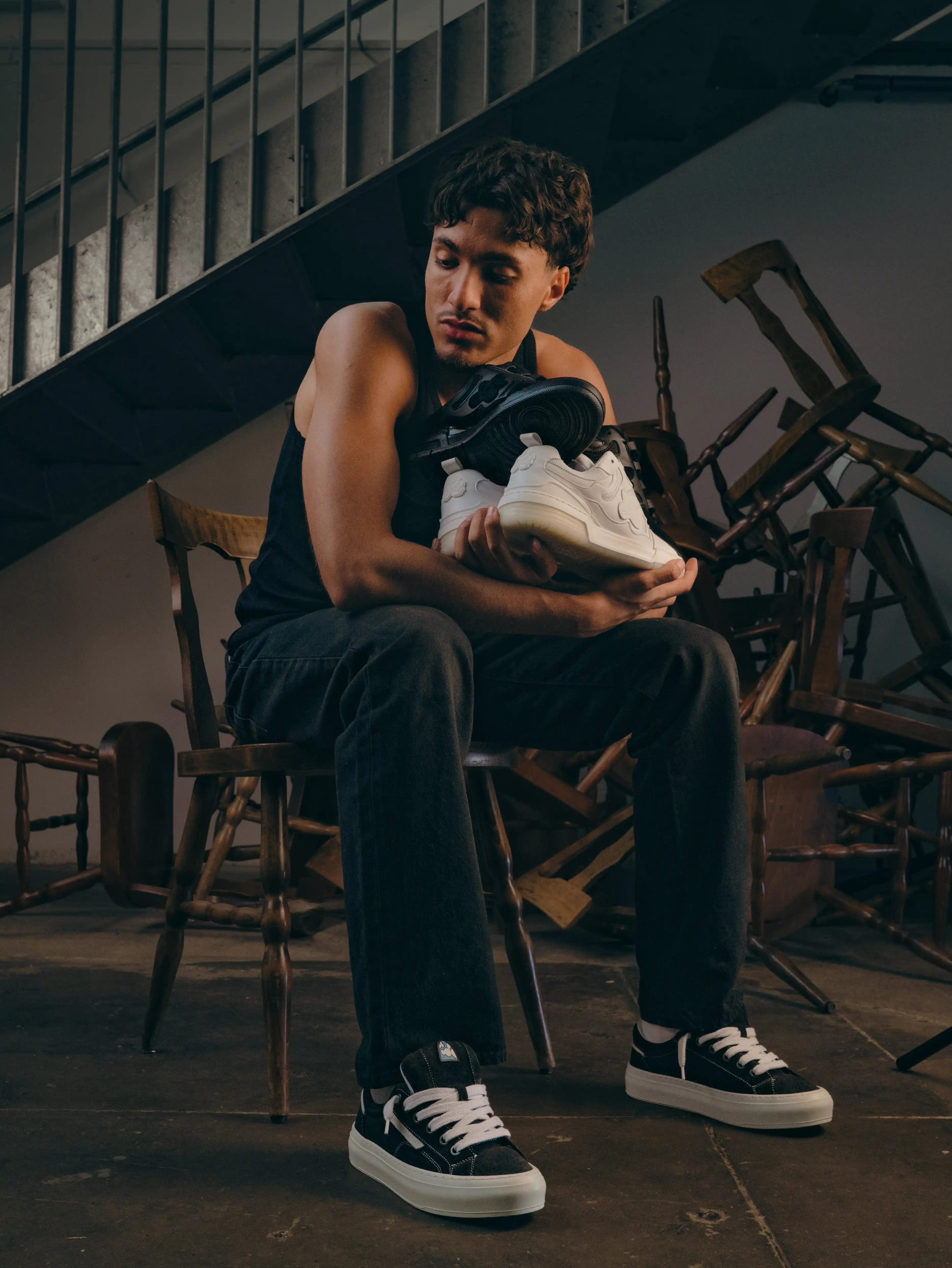 SNEAKERS PENNY BLACK w/ THOMAS ISER - Image 3