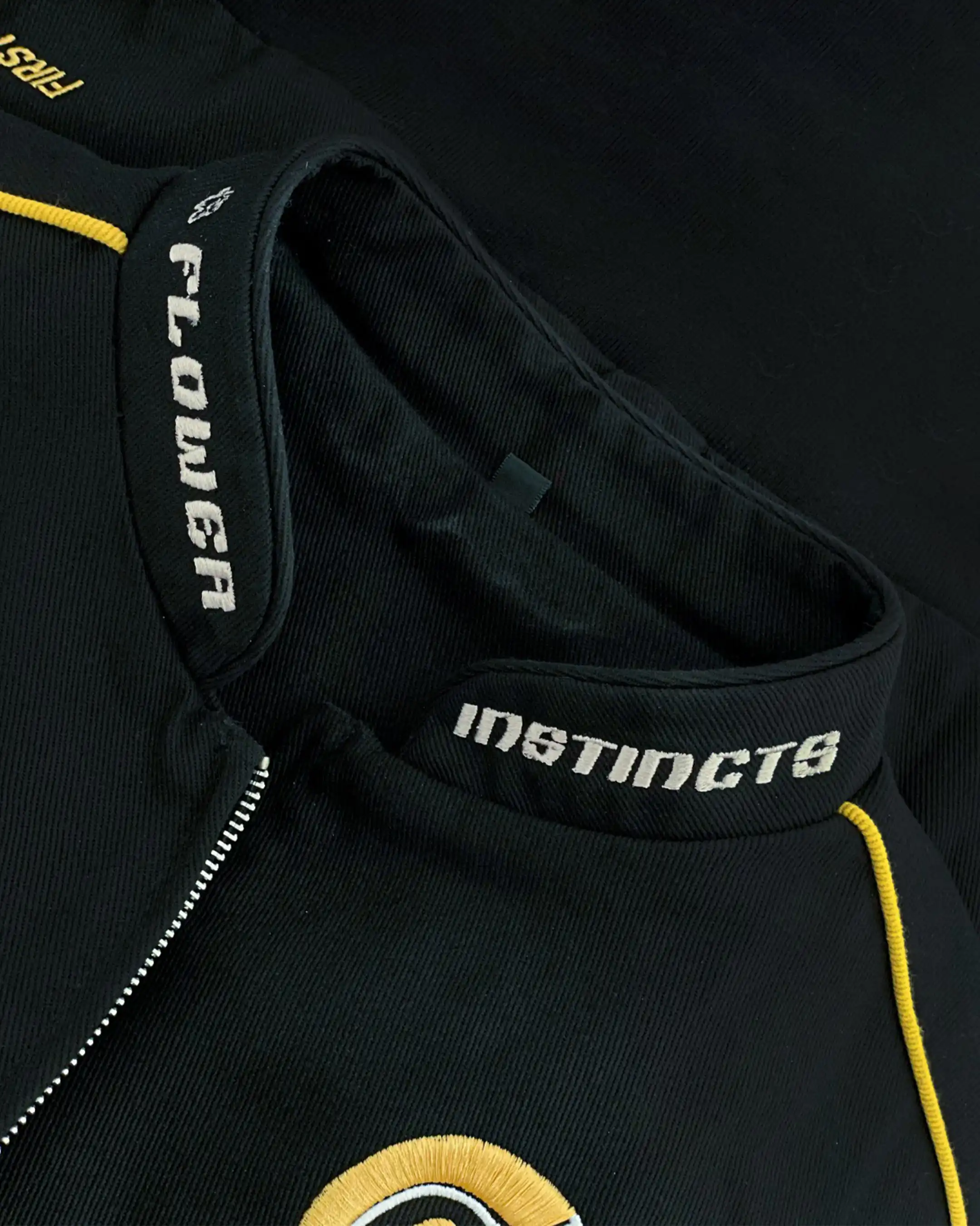RACING JACKET FLOWER TURISMO BLACK - Image 3