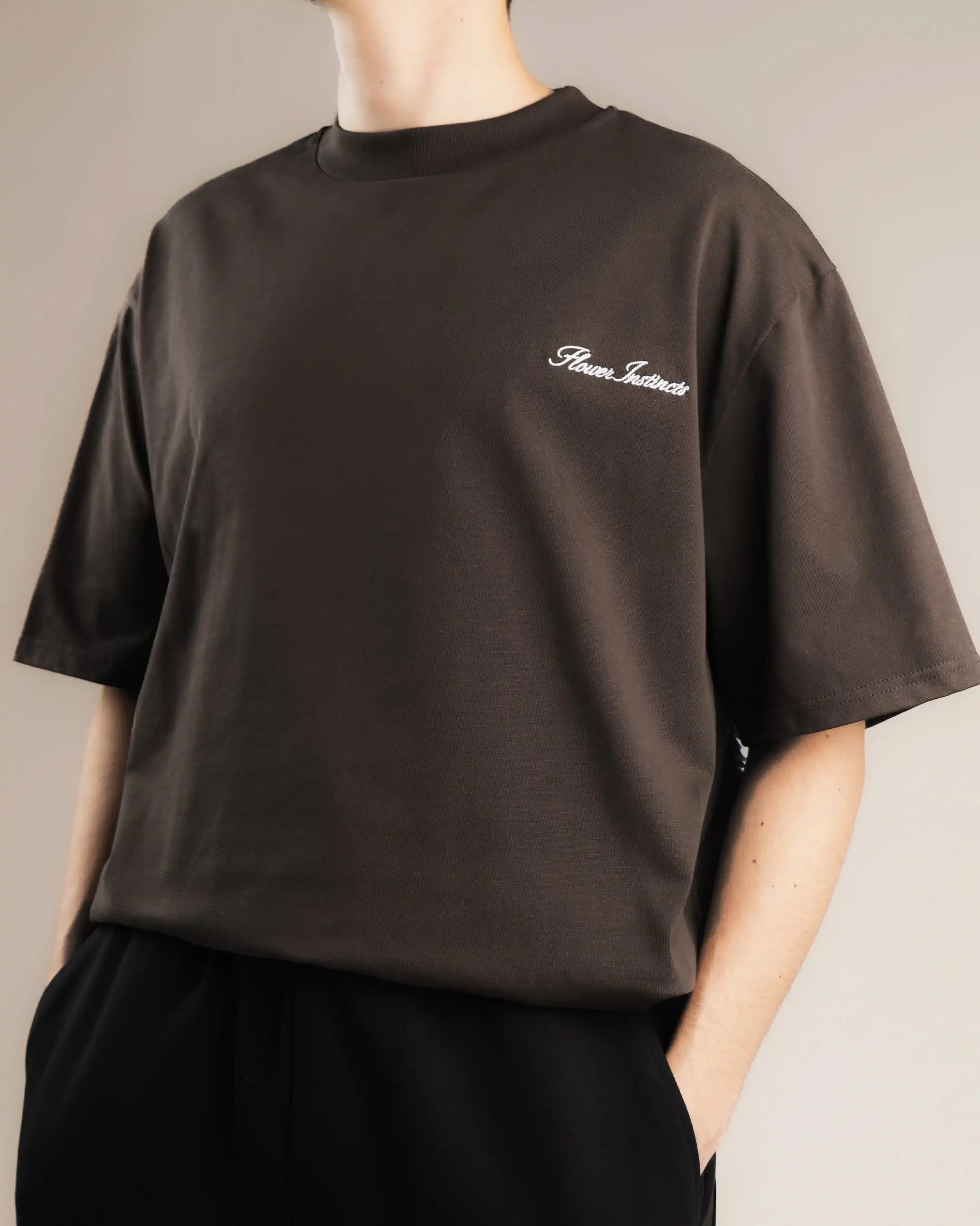 TEE SIGNATURE BROWN & BLUE - Image 5